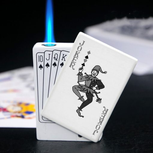 Poker-Style Gas Torch Lighter – Windproof, Refillable & Durable TurboTech Co 6