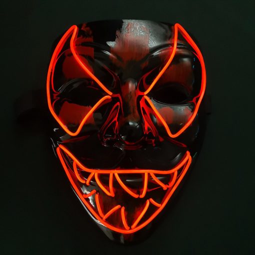 Halloween Led Mask Atmosphere Cheering Props TurboTech Co 6