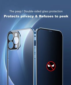 Privacy Protection Phone Case Goggles Anti-Peek Magneto Double Side Mobile Screen Cover TurboTech Co