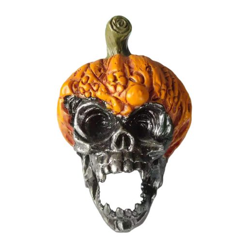 New Evil Pumpkin Skull Halloween Resin Ornament TurboTech Co 8