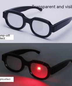 LED Goggles Luminous Glasses Eccentric Personality Ball Performance Glasses