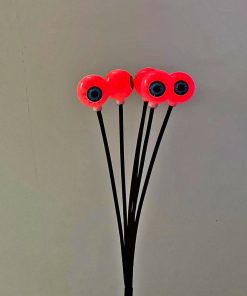 Solar-powered String Lights Eye Lamp Halloween Floor Outlet