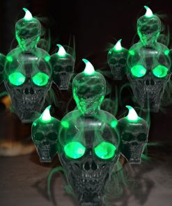 New Halloween Decoration Halloween Skull With Lights Ornaments