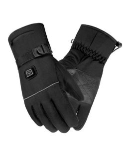 Winter Electric Heated Gloves Touch Screen Hand Warmers Motorcycle Gloves
