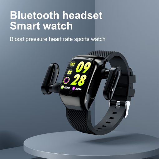 Wireless Sports Smartwatch Color Screen Bracelet With Earbud TurboTech Co 3