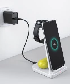 Three-in-one Wireless Phone And Watch Wireless Charging TurboTech Co 2
