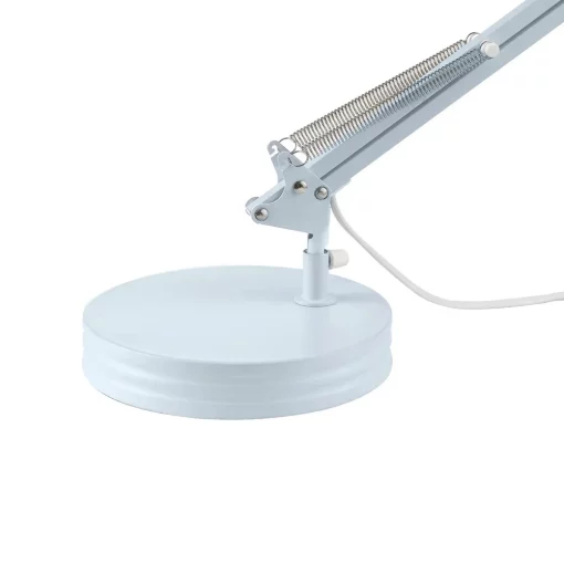28″ LED Matte Swing Arm Desk Lamp with Bowl Book Lights Table Desk Light TurboTech Co 8