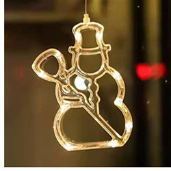 Star String Lights LED Christmas Curtain Lights Indoor Bedroom Home Party Decoration Snowman Christmas Tree Holiday Lights TurboTech Co 9