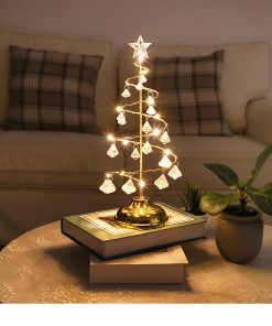 Night Light LED Christmas String Light Lamp Gold/Silver