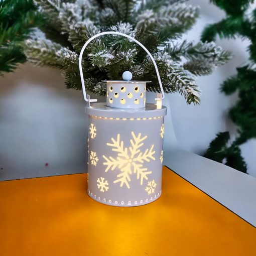 Christmas Candle Lights LED Small Lanterns Wind Lights Electronic Candles Nordic Style Creative Holiday Decoration TurboTech Co 6