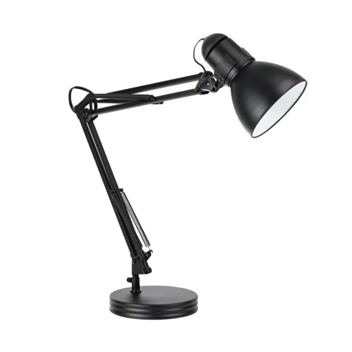 28″ LED Matte Swing Arm Desk Lamp with Bowl Book Lights Table Desk Light TurboTech Co 3