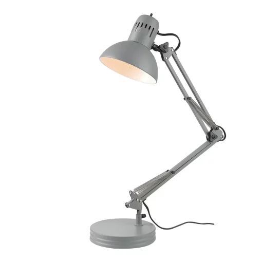 28″ LED Matte Swing Arm Desk Lamp with Bowl Book Lights Table Desk Light TurboTech Co 5