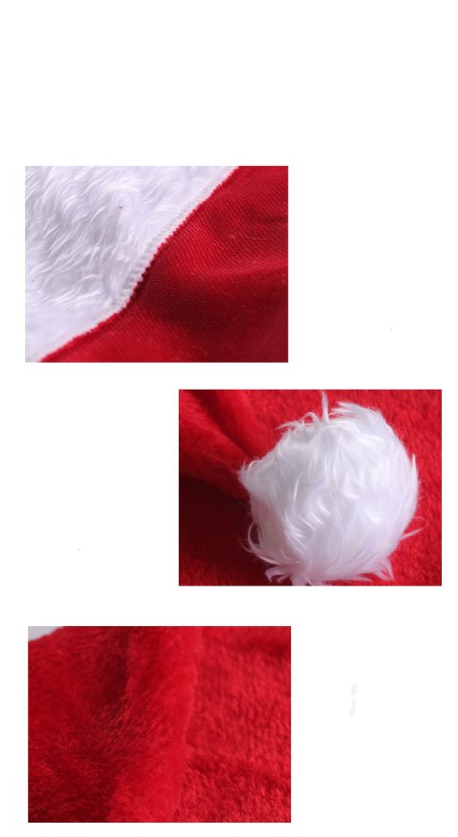 Christmas Hat Luminous Santa Hat LED Light Plush Adult/Children’s Christmas Costumes Christmas Supplies Holidays Decor TurboTech Co 5