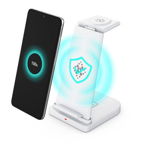 Three-in-one Wireless Phone And Watch Wireless Charging TurboTech Co 4