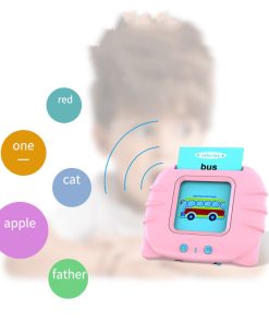 Kids Card Reader Early Education Children's Enlightenment English/Spanish Learning Machine