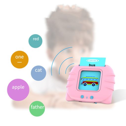 Kids Card Reader Early Education Children’s Enlightenment English/Spanish Learning Machine TurboTech Co 2