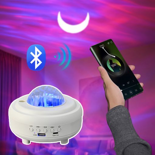 Galaxy Star Projector Bluetooth LED Night Light Starry Sky Projector Night Lamp Room Decor Kids Christmas/Birthday Gift TurboTech Co 7