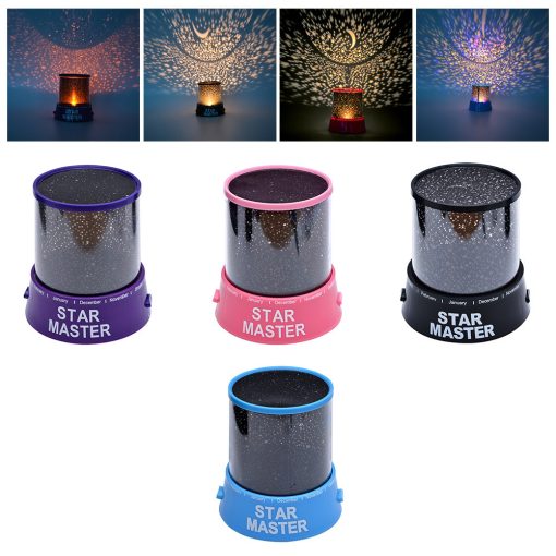 Starry Sky Projector LED Light Gift Idea Colorful RGB Night Light TurboTech Co