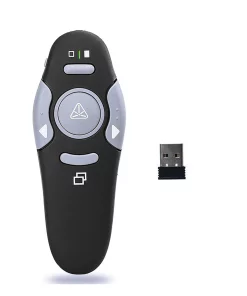 Wireless Presenter Remote Clicker for PowerPoint Presentation Remote Laser Pointer Pen Projector TurboTech Co