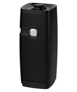 Air Purifier True HEPA Filter Mini Tower Humidifier, Black