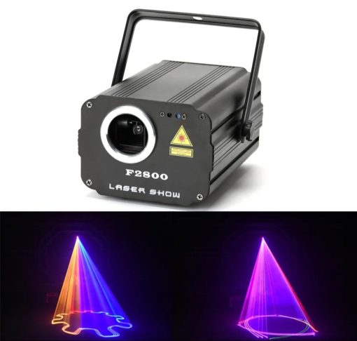 3D Scanner Laser Pointer Light Strong Beam Projector Stage RGB Colorful Party DJ Disco Lights TurboTech Co 6