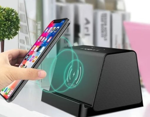 Bluetooth Speaker 4 In 1 Fast Mobile Wireless Charger TurboTech Co