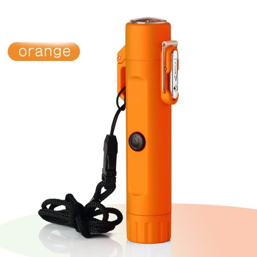 Compass Rechargeable Lighter Tube Waterproof Lighter USB Outdoor Travel Camping Hunting Equipment TurboTech Co 6