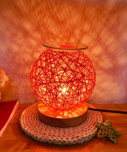 Electric Candle Warmer Wax Burner Melter Lamp Fragrance Oil Heater Nightlight Home Decoration