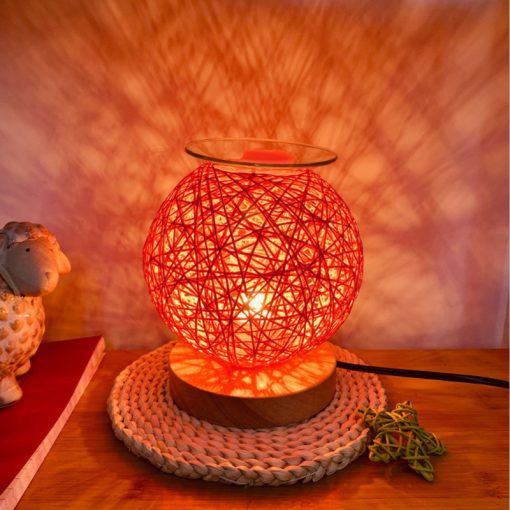 Electric Candle Warmer Wax Burner Melter Lamp Fragrance Oil Heater Nightlight Home Decoration TurboTech Co 3
