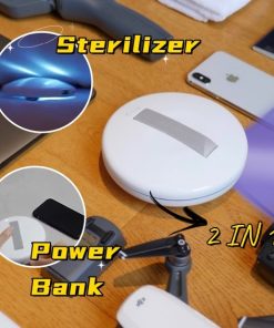 Bacteria UV Disinfecting Robot 2 In 1 Germ Sterilizer Portable Power Bank Home And Travel Supplies