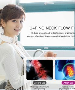 Electronic Cervical Massager Instrument Neck Pain Relief Device