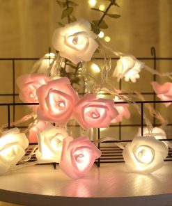 Flower Decoration With Lights Valentine's/ Proposal Romantic String-light Floral Decor