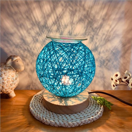Electric Candle Warmer Wax Burner Melter Lamp Fragrance Oil Heater Nightlight Home Decoration TurboTech Co