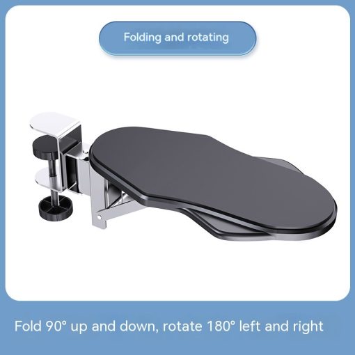Computer Desk Mouse Pad Wrist Support Rotatable Extension Plate TurboTech Co 6