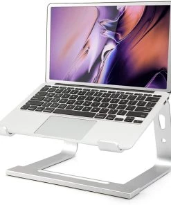 Laptop Stand Aluminium Laptop Riser  Ergonomic Laptop Holder TurboTech Co