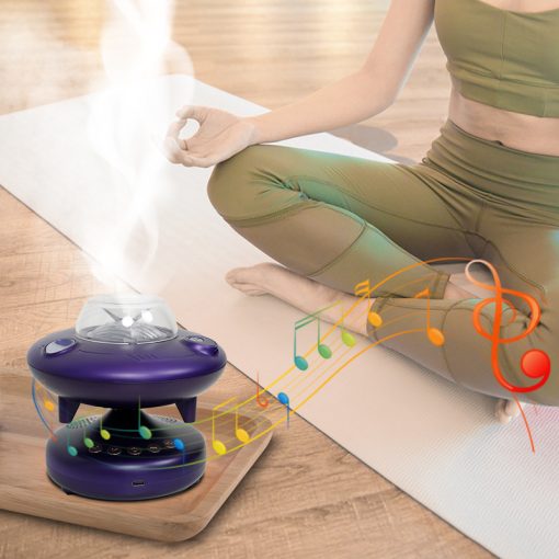 UFO Humidifier Quiet Aromatherapy Air Purifier Music Speaker Diffuser for Home/Office TurboTech Co