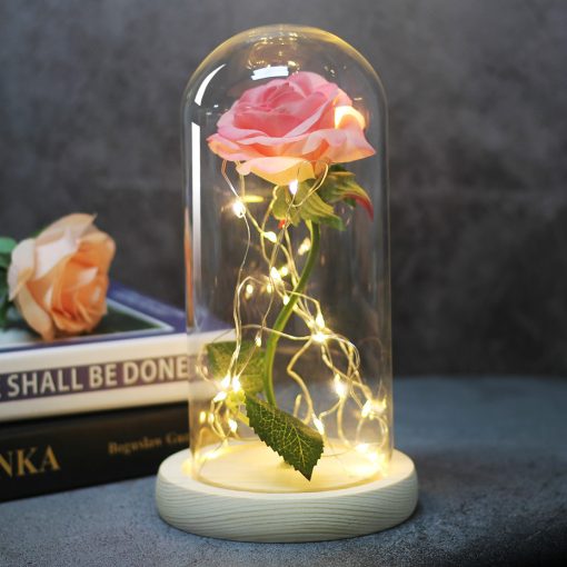 LED Light Rose Flower in Glass Gift TurboTech Co 10