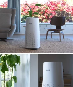 Air Purifiers with HEPA Filter Humidifier Allergies Cleaner Pets, Dust Smart Sensor Auto Mode