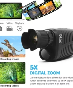 Clear Color Night Vision Monocular Camera Goggles Outdoor Binoculars Travel Tools Hunting Camping Equipment