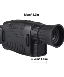 Digital Night Vision Monocular Infrared Night Vision Goggles for Camera Outdoor Hunting Micro SDcard