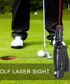 Golf Putter Laser Pointer Aim Corrector Sight Set With Tripod Protection Putting Trainer Practice Line