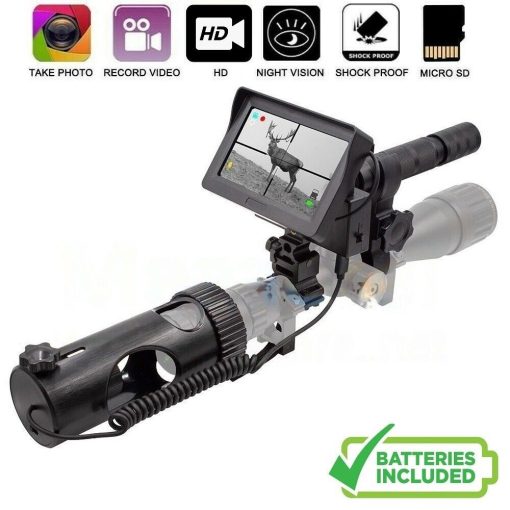 Night Vision Hunting Camera Riflescope Goggles Binoculars Infrared Monoculars Attachment Sniper Sights  Camping Accessories TurboTech Co 2