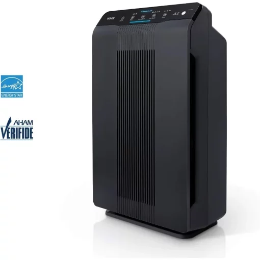Air Purifier with True HEPA, PlasmaWave and Odor Reducing AOC Carbon Filter  Humidifier For Home/Office TurboTech Co 5