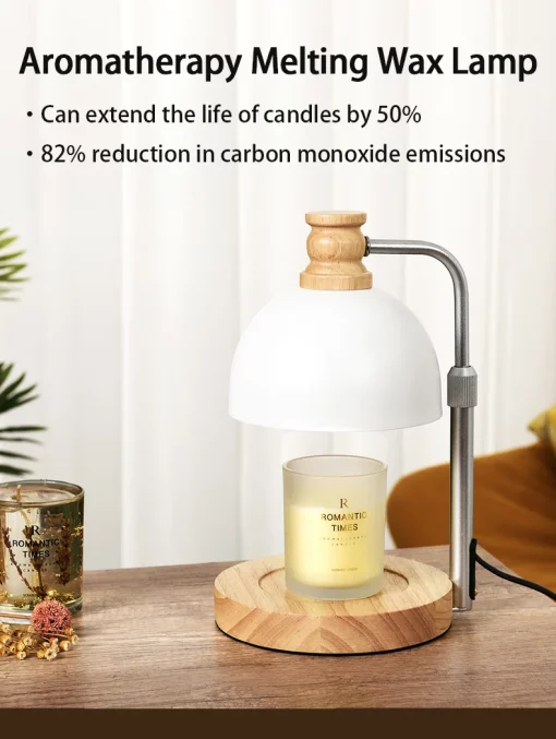 Electric Candle Warmer Lamp Melting Wax Burner Adjustable Home Decor Lighting TurboTech Co 7