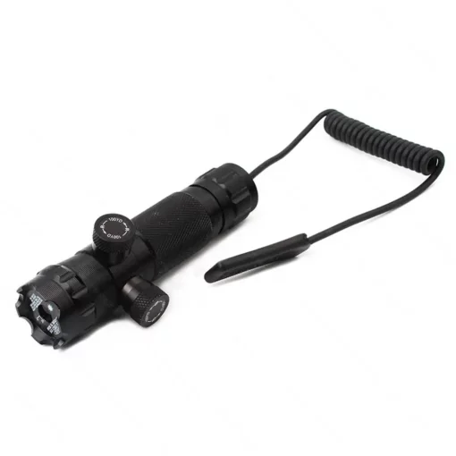 Red Laser Pointer Dot Sight Tactical Hunting Adjustable Scope Rail Barrel Pressure Switch Mount Tool Red/Green TurboTech Co 8