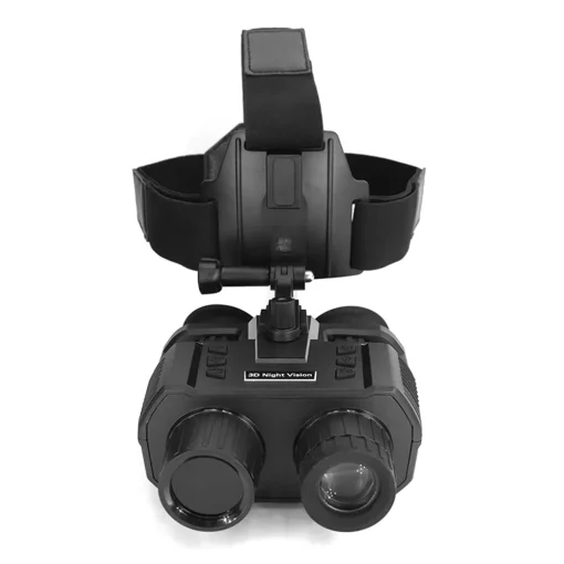 Night Vision Goggles 8X Digital Zoom Infrared Head Mounted Night Vision Binoculars with 3D Display Hunting Camping Equipment TurboTech Co 3