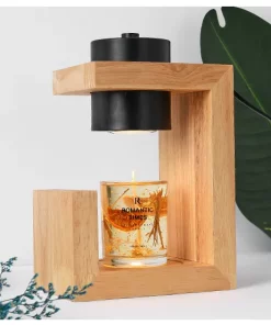Electric Candle Warmer Lamp Aromatherapy Wax Melting Nightlight Home Decor