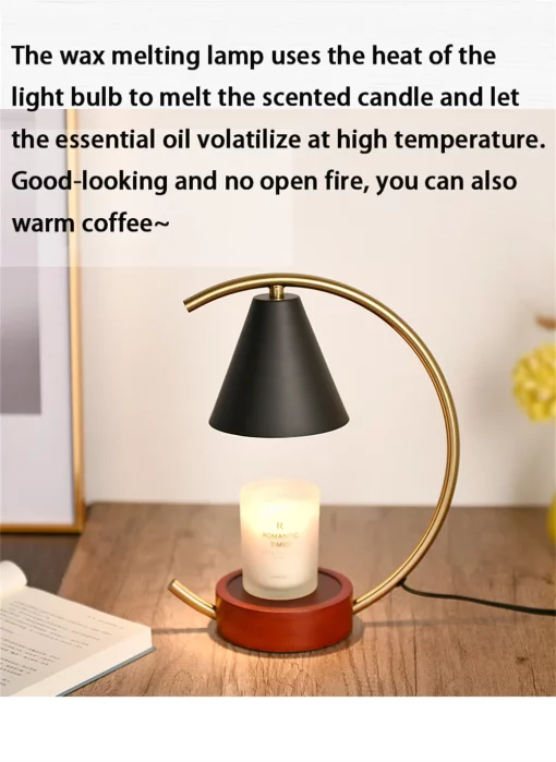 Electric Candle Warmer Lamp Wax Melting Table Light Aromatherapy Home Decoration TurboTech Co 8