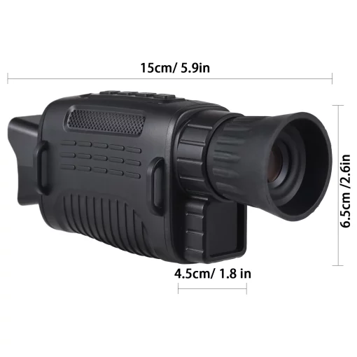 Digital Night Vision Monocular Infrared Night Vision Goggles for Camera Outdoor Hunting Micro SDcard TurboTech Co 8