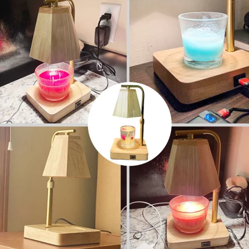 Electric Candle Warmer Lamp Wax Melting Burner for Home/Office Decoration /Gifts TurboTech Co 8